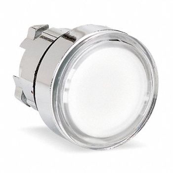 SCHNEIDER ELECTRIC Illum Push Button Operator 22mm White, 6HN59