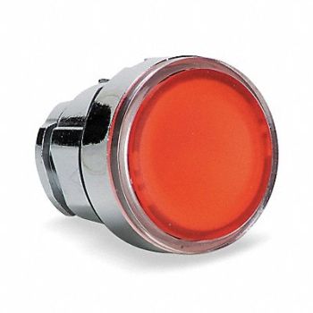SCHNEIDER ELECTRIC Illum Push Button Operator 22mm Red, 6HN64
