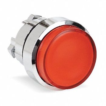 SCHNEIDER ELECTRIC Illum Push Button Operator 22mm Red, 6HN75
