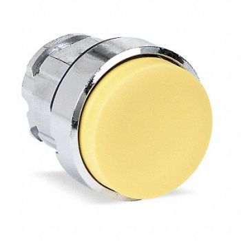 SCHNEIDER ELECTRIC H6993 Pushbutton 22mm YLW Momentary Extended, 6HP27