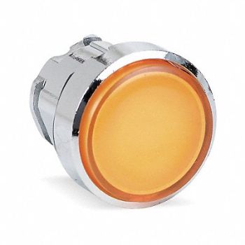 SCHNEIDER ELECTRIC Illum Push Button Operator 22mm Yellow, 6HN77