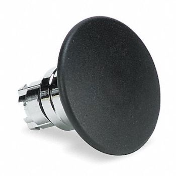 SCHNEIDER ELECTRIC H6953 Pushbutton 22mm BK Momentary Mushroom, 6HP48
