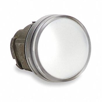 SCHNEIDER ELECTRIC Pilot Light Head White LED, 6HP75