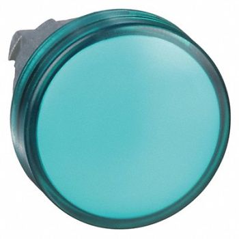 SCHNEIDER ELECTRIC Pilot Light Head Green LED, 6HP77