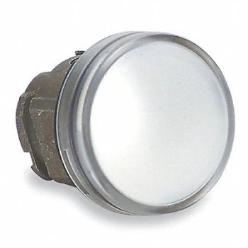 SCHNEIDER ELECTRIC Pilot Light Head Clear 22mm Incandescent, 6HP84