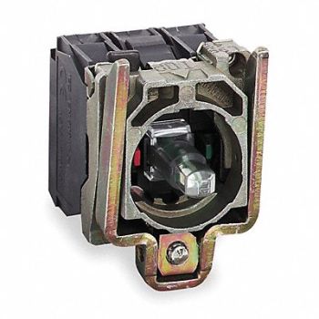 SCHNEIDER ELECTRIC Lamp Module and Contact Block 1NO/1NC, 6HR08