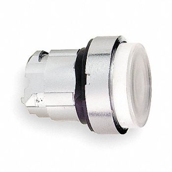 SCHNEIDER ELECTRIC Illum Push Button Operator 22mm White, 6HR45