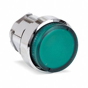 SCHNEIDER ELECTRIC Illum Push Button Operator 22mm Green, 6HR47