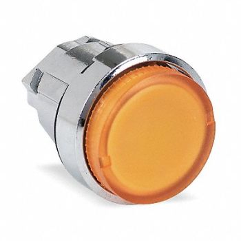 SCHNEIDER ELECTRIC Illum Push Button Operator 22mm Yellow, 6HR50