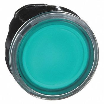 SCHNEIDER ELECTRIC Illum Push Button Operator 22mm Green, 6HR58