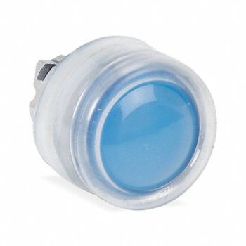 SCHNEIDER ELECTRIC Illum Push Button Operator 22mm Blue, 6HR70