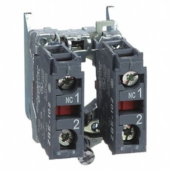 SCHNEIDER ELECTRIC Contact Block 2NC Slow Break 22mm, 6HR94
