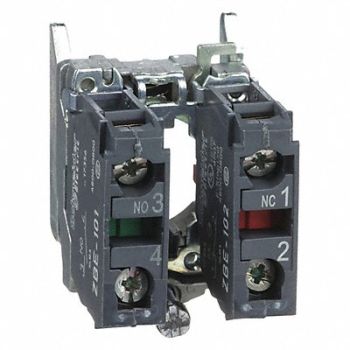 SCHNEIDER ELECTRIC Contact Block 1NO + 1NC Slow Break 22mm, 6HR96