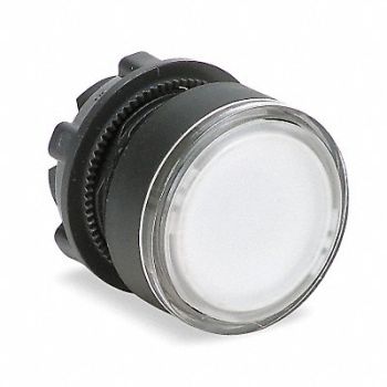 SCHNEIDER ELECTRIC Illum Push Button Operator 22mm White, 6HT96