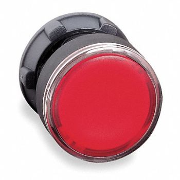 SCHNEIDER ELECTRIC Illum Push Button Operator 22mm Red, 6HV02