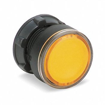 SCHNEIDER ELECTRIC Illum Push Button Operator 22mm Yellow, 6HV04
