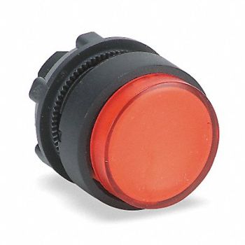 SCHNEIDER ELECTRIC Illum Push Button Operator 22mm Red, 6HV13