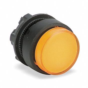 SCHNEIDER ELECTRIC Illum Push Button Operator 22mm Yellow, 6HV15