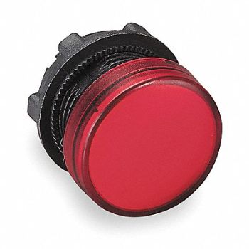 SCHNEIDER ELECTRIC Pilot Light Head Red LED, 6HW19