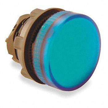 SCHNEIDER ELECTRIC Pilot Light Head Blue LED, 6HW23
