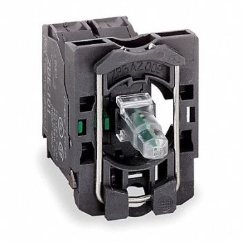 SCHNEIDER ELECTRIC Lamp Module and Contact Block 1NO/1NC, 6HW67