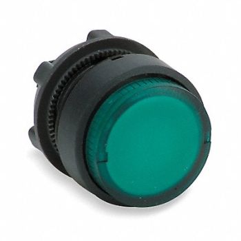 SCHNEIDER ELECTRIC Illum Push Button Operator 22mm Green, 6HW87