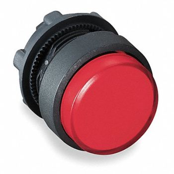 SCHNEIDER ELECTRIC Illum Push Button Operator 22mm Red, 6HW89