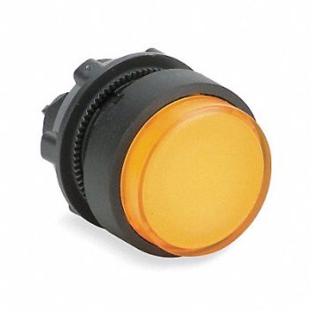 SCHNEIDER ELECTRIC Illum Push Button Operator 22mm Yellow, 6HW90