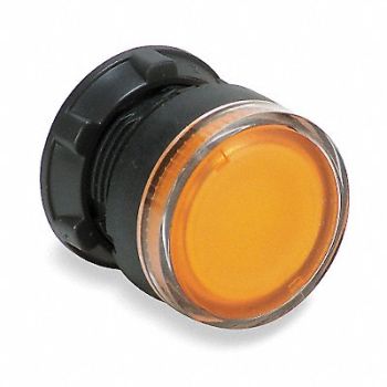 SCHNEIDER ELECTRIC Illum Push Button Operator 22mm Yellow, 6HX02