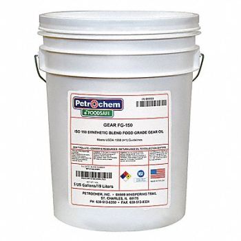 PETROCHEM Food Grade SemiSyn Gear Oil ISO 150, 6HXG3
