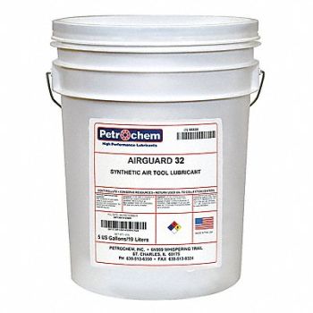PETROCHEM Air Tool Lubricant Synthetic Base 5 gal., 6HXJ8