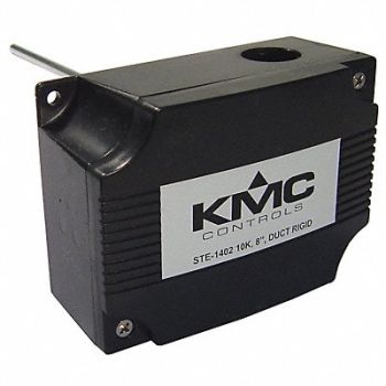 KMC CONTROLS Temp Sensor 8 in Rigid Duct, 6HXT6