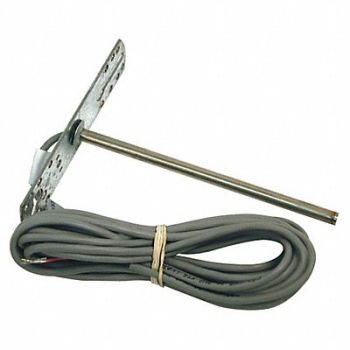 KMC CONTROLS Temp Sensor 4 in Rigid Duct, 6HXT8