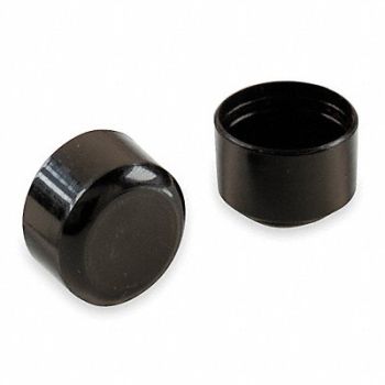 GRAINGER APPROVED Protective Leg Tips Slip-On Round PK24, 6J599