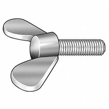 GRAINGER APPROVED Thumb Screw M5-0.80 18-8SS 12mm L, 6JB94