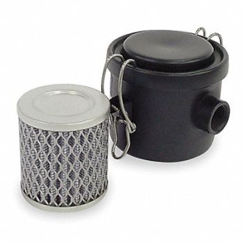 SOLBERG Vacuum Filter 5 micron Rating 3.75 OD, 6JC98