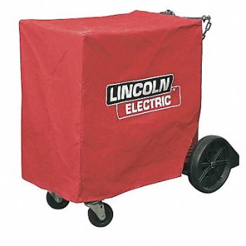 LINCOLN ELECTRIC LINCOLN Red Welder Medium Canvas Cover, 6JDT4