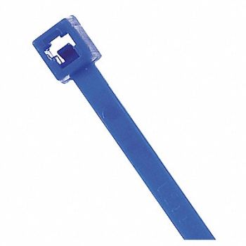 POWER FIRST Cable Tie 14.5 in Blue PK100, 36J234