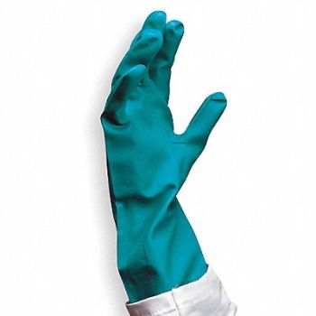 CONDOR D0489 Chemical Resistant Glove 15 mil Sz 11 PR, 6JG01