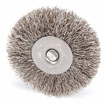 WEILER Radial Crimped Wire Wheel Brush Stem, 6JXH2