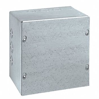 WIEGMANN Enclosure Mtlc 12In.Hx 12In.Wx6In.D, 6JZC2