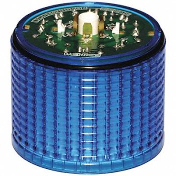 GRAINGER APPROVED Tower Light LED Module 24VAC/DC Blu, 6JZG4