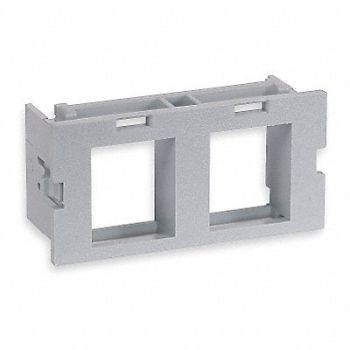 HUBBELL PREMISE WIRING Wall Plate Insert PK10, 6KB14