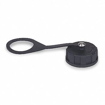 HUBBELL PREMISE WIRING Cap Protective Black Use with Jack 6KB17, 6KB18