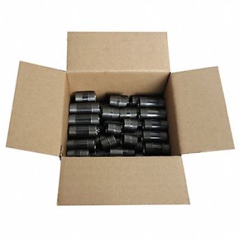 GRAINGER APPROVED Pipe Nipple Assortment Black Steel 2, 6KC77