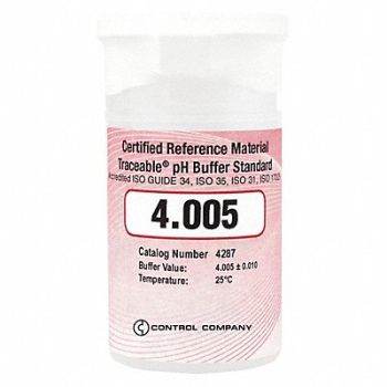 TRACEABLE pH Standard Cert. Ref Material PK6, 6KEC8