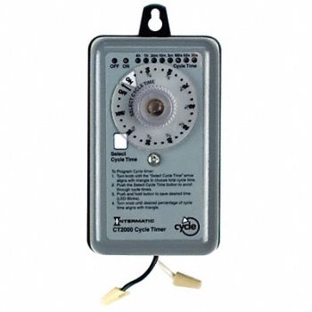 INTERMATIC Timer Percent Cycle NEMA3R 20A 3Hrs52Min, 6KFG5