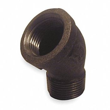 GRAINGER APPROVED 45 Street Elbow Malleable Iron 1 in, 6KH99