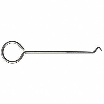 MOODY TOOL Steel Pick 60 Degree Bend, 6KHK3