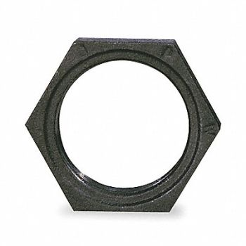 GRAINGER APPROVED Locknut Malleable Iron 2 FNPT Class 150, 6KJ29